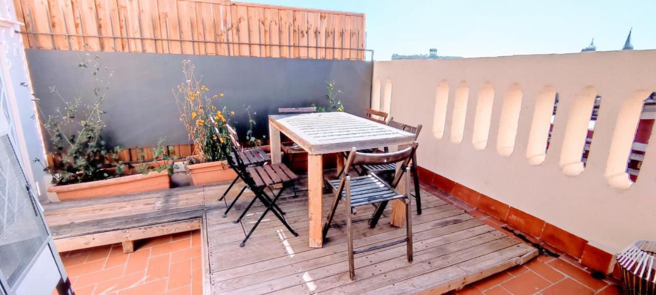 Unique premium suite with sunset terrace in Born neighborhood Barcelone Extérieur photo